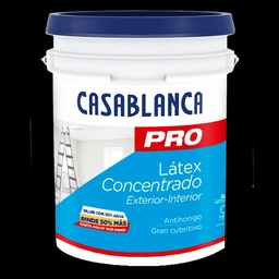 Latex Interior Pro Concentrado  Casablanca 20lts