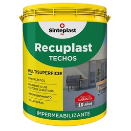 Techos Recuplast Rojo 20lt