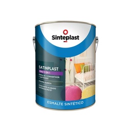 Esmalte Satinplast 3 en 1 Blanco 4lt