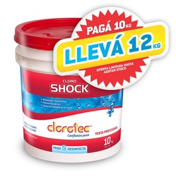 Cloro Granulado Clorotec Shock 10 kg Hth