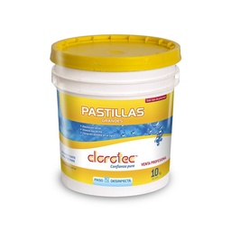 Pastillas Cloro Clorotec Grandes 10 kg Hth