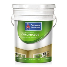 Látex Interior Cielorrasos Sherwin Williams 20lts