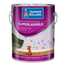 Látex Interior Mate Superlavable Sherwin Williams 4lts