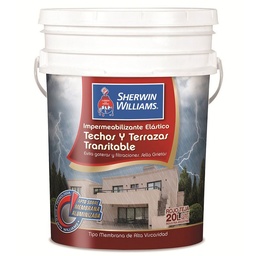 Impermeabilizante para Techos y Terrazas Sherwin Williams Rojo 10 lts