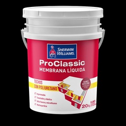 Membrana Líquida Proclassic Sherwin Williams Blanca 20kg