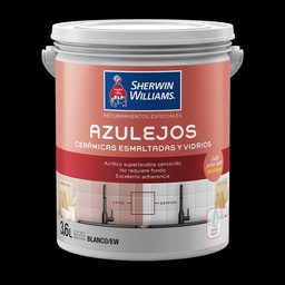 Esmalte para Azulejos Acrilico Sherwin Williams Blanco 3.6lts