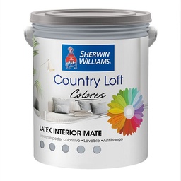 Latex Interior Color Country Loft Sherwin Williams Gris 1lt