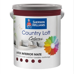 Latex Interior Color Country Loft Bordo 1lt