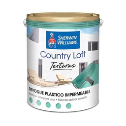 Revestimiento Textura Country Loft Sherwin Williams Agua Marina 5kg