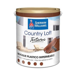 Revestimiento Texturado Country Loft Sherwin Williams Choco  5kg