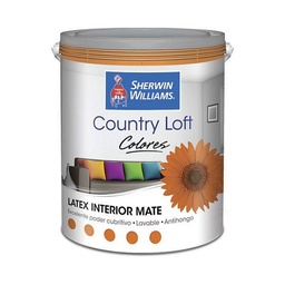 Látex Interior Color Country Loft Sherwin Williams Naranja 1lts