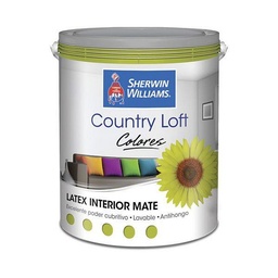 Látex Interior Color Country Loft Sherwin Williams Verde 1Ls