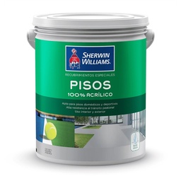 Piso Acrilico Sherwin Williams Gris 1lt