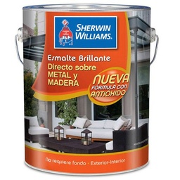 Esmalte Brillo Sherwin Williams Verde Noche 4lt