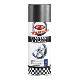 Aerosol Tuning Llantas/tazas Saturado Krylon Negro 340gr