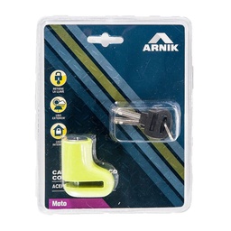 Candado de Disco con Llave 47X22x41mm Arnik