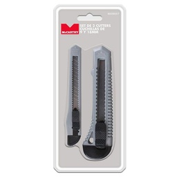 Set 2 Cutters Cuchillas de 9 y 18 mm.