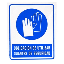 Cartel Use Guantes 25x30 cm