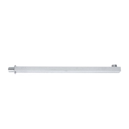 Tubo de Ducha Redondo 400mm Acero Inox Daccord