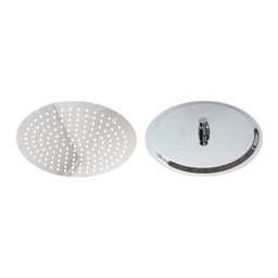 Flor Ducha Circular Diam 150 mm Acero Inox Daccord