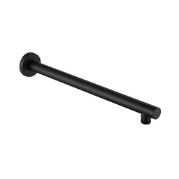 Tubo Ducha Redondo 400m Acero Inox Negro Daccord