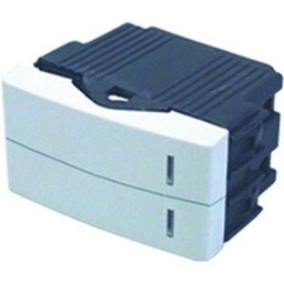 Módulo Interruptor Doble uni 10A Blanco Kalop