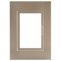 Placa Kalop Zen Metal Bronce