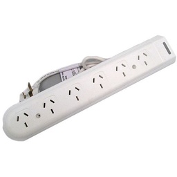 Prologandor 6 Tomas Térmico Luminoso 1.5 mts Blanco