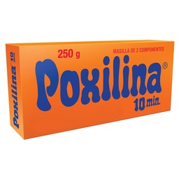 Masilla Epoxi Poxilina 10 Min 250 gr.