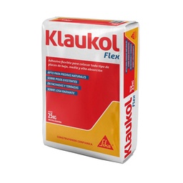 Adhesivo Cementicio Flex Fluido Base Cem 25kg Klaukol