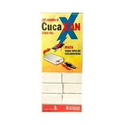 Cebaderas Cucaxan Cebo Gel 6 x 3 Grs