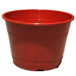 Maceta Ta Plastic Nro24 Rocio Terracota 24cm