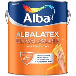 Látex Interior Albalatex Super Lavable 4lts