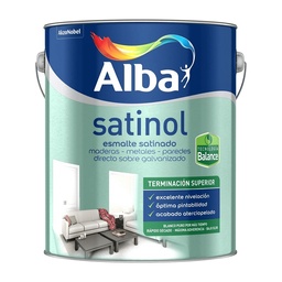 Esmalte Satinol Balance Alba Negro 0.5lt