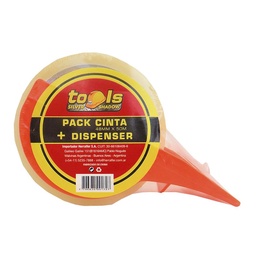 Pack Cinta 48 mm x 50 m + Dispenser Silver Shadow