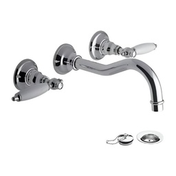 Grifería para Lavatorio de Pared Vermont 203/83l Lever