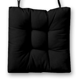 Almohadon Zukatek Cloe con Atraque y Tiras Negro