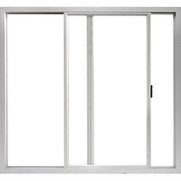 Ventana 60x40 cm. Pvc Corrediza Std Blanca