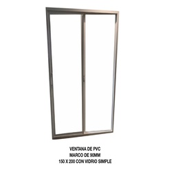 Ventana Pvc Mco 90 4mm 150x200 Fraca Derecha