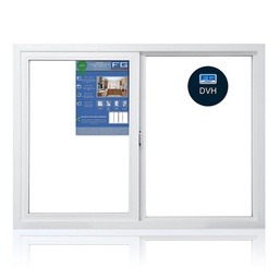 Ventana Pvc Mco 90 Dvh 150x200 Izquierda