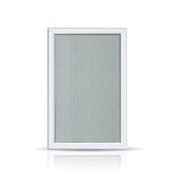 Mosquitero Aluminio para Ventana 150x110 cm Blanco Byggbasen