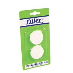 Placas Diler Adhesivo Doble Faz x 16 Unid