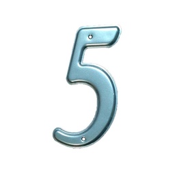 Número 5 Aluminio