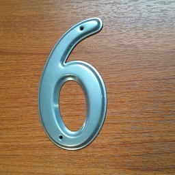 Número 6 Aluminio