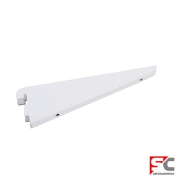 Ménsula Doble 17 cm Blanco x1 u