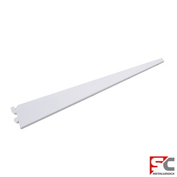 Ménsula Doble 57 cm Blanco x1 u