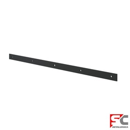 Planchuela Riel Hierro 160 cm Negro Sc Metalurgica