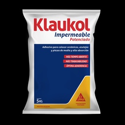 Adhesivo Impermeable Potenciado Klaukol x 5kg.