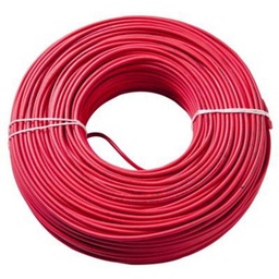 Cable Unipolar 1.5mm Rojo Pirastic x 100 Metros