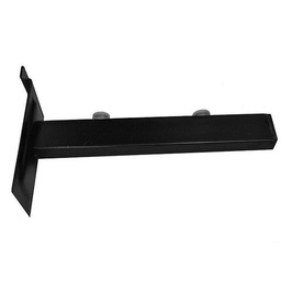 Ménsula para Estante Vidrio Negro-gris 18 cm Zinik